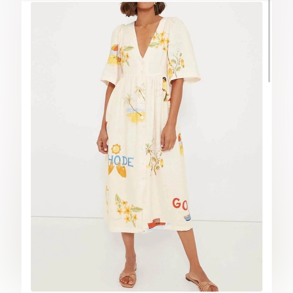 Farm Rio Like Resort Dress​ - Picture 2 of 5